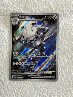 2025 Pokemon Mega Evolution Steelix Illus Rare 150/132 Free Shipping - Image 1