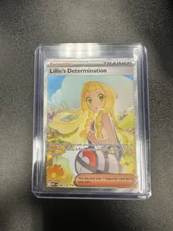Pokemon TCG Lillie’s Determination SIR 184/132 Mega Evolution ME01 PACK FRESH - Image 1