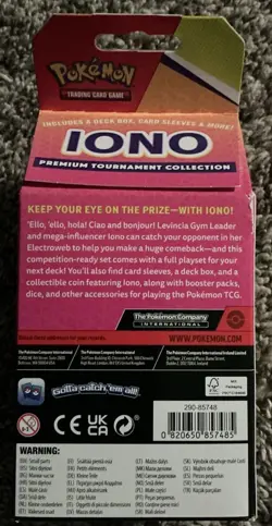 Pokemon TCG Iono Premium Tournament Collection Box - New And Sealed - Image 3