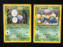 Vintage Pokemon TCG Lot- Holo Jumpluff 7/111 Neo Genesis & 9/64 Neo Revelation - Image 1