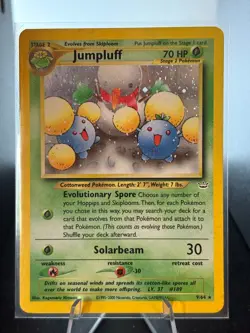 Vintage Pokemon TCG Lot- Holo Jumpluff 7/111 Neo Genesis & 9/64 Neo Revelation - Image 4