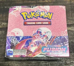 Pokemon TCG Sword & Shield Fusion Strike Booster Box Factory Seal Read Descript - Image 1