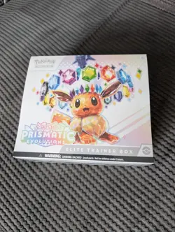 Pokemon TCG Scarlet Violet Prismatic Evolutions Elite Trainer Box NEW SEALED ETB - Image 1