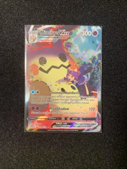 Pokemon Mimikyu VMAX TG17 Brilliant Stars Ultra Rare Full Art Holo NM - Image 1