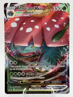 Venusaur VMAX SWSH102 Sword & Shield Black Star Promo Rare Pokemon TCG - NM - Image 1