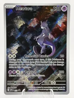 Mewtwo ex SVP 052 Scarlet & Violet Black Star Promo Rate Pokemon TCG - NM - Image 1