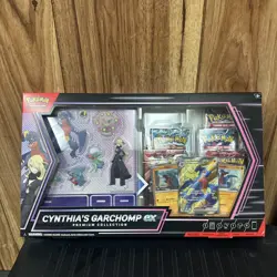 Pokemon TCG Cynthia's Garchomp ex Premium Collection Box *Sealed* New. USA - Image 1