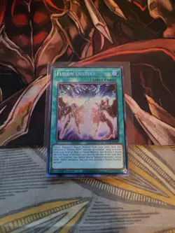 YUGIOH TCG FUSION DESTINY BLCR-EN088 SECRET 1ST EDITION - Image 1