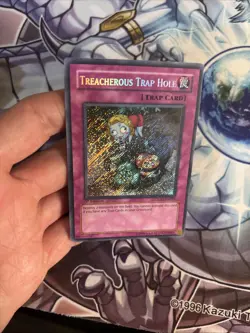 (SRH) Treacherous Trap Hole CSOC-EN089 Secret Rare 1st Edition VLP - Image 4