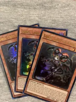 3x Loris, Lady of Lament 1st Edition Ultra Rare MP24-EN164 Yu-Gi-Oh! - Image 1