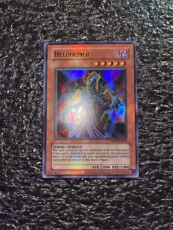 Yugioh! Helpoemer RP02-EN074 Ultra Rare 2025 Reprint Unlimited Near Mint - Image 1