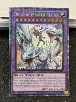 Yu-Gi-Oh TCG Dragon Master Magia 1st Edition RA04-EN055 PCR - Image 1