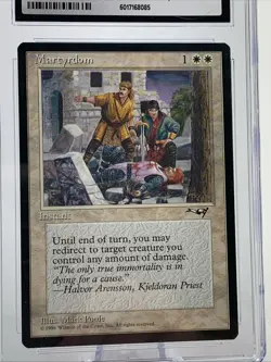 CGC 10 - 1996 MARTYRDOM - Alliances Graded MTG Magic the Gathering Card - Image 3