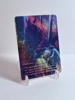 Iryna Zarutska Memorial Card | “Demons” 3/3 Raku Cards: Iryna Collection - Image 2