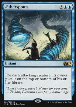 Aetherspouts - Magic 2015 | MTG Card - Image 3