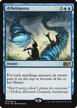 Aetherspouts - Magic 2015 | MTG Card - Image 4