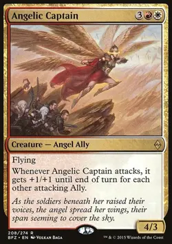 Angelic Captain - Battle for Zendikar | MTG Card - Image 3