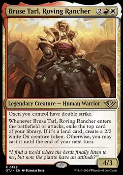 Bruse Tarl, Roving Rancher - Outlaws of Thunder Junction | MTG Card - Image 3