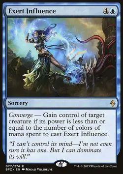 Exert Influence - Battle for Zendikar | MTG Card - Image 3