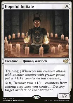 Hopeful Initiate - Innistrad: Crimson Vow | MTG Card - Image 3