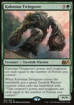 Kalonian Twingrove - Magic 2015 | MTG Card - Image 3