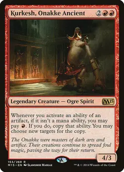 Kurkesh, Onakke Ancient - Magic 2015 | MTG Card - Image 1