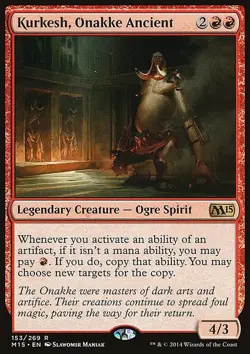 Kurkesh, Onakke Ancient - Magic 2015 | MTG Card - Image 3