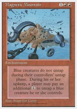 Magnetic Mountain - Fourth Edition | MTG Card - Image 3