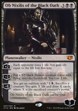 Ob Nixilis of the Black Oath - Commander 2014 | MTG Card - Image 3