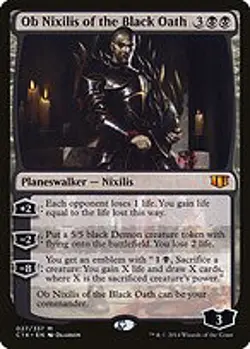 Ob Nixilis of the Black Oath - Commander 2014 | MTG Card - Image 4