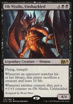Ob Nixilis, Unshackled - Magic 2015 | MTG Card - Image 3