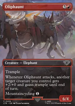Oliphaunt - The Lord of the Rings: Tales of Middle-earth | MTG Card - Image 3
