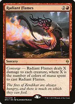 Radiant Flames - Battle for Zendikar | MTG Card - Image 4