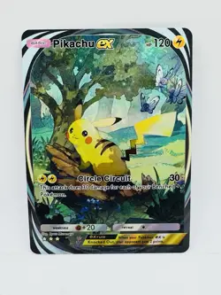 Pokemon POCKET Pikachu #2 Kawaii illustration DIY Doujin Art Card - Image 1