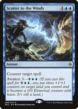Scatter to the Winds - Battle for Zendikar | MTG Card - Image 1