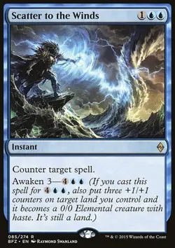 Scatter to the Winds - Battle for Zendikar | MTG Card - Image 3