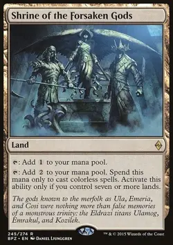 Shrine of the Forsaken Gods - Battle for Zendikar | MTG Card - Image 3