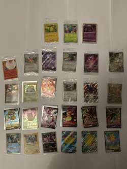 Joblot 25+ Promo Sealed Pokemon Card Bundle Gengar SWSH241 Pikachu 005/025 Eevee - Image 1