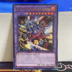 1ST EDITION XYZ-HYPER DRAGON CANNON 2025 MZTM-EN021 YUGIOH CARD (NM) - Image 1