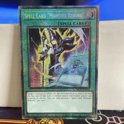 1ST EDITION SPELL CARD "MONSTER REBORN" 2025 MP25-EN006 YUGIOH CARD (NM) - Image 1