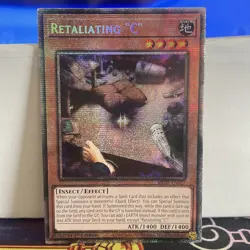 1ST EDITION RETALIATING "C" 2025 MP25-EN027 YUGIOH CARD (NM) - Image 1