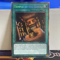 1ST EDITION TEMPLE OF THE KINGS 2025 MP25-EN017 YUGIOH CARD (NM) - Image 1