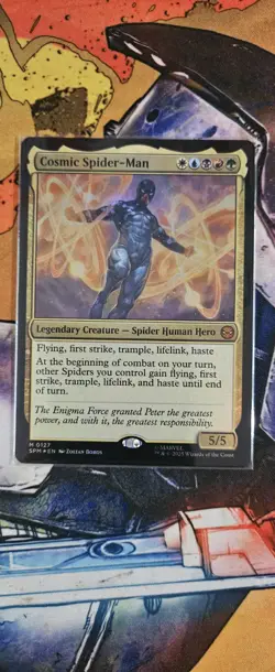Cosmic Spider-Man MTG Foil - Image 1