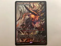 MTG Foundations TWINFLAME TYRANT Showcase Foil NM (BIN) Graded Power - Image 1