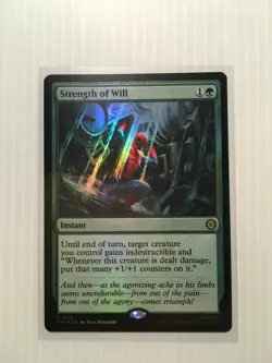 MTG Strength of Will - Foil - Marvel's Spider-Man - NM-Mint - MTG - Image 1