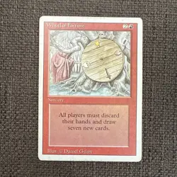 Wheel of Fortune Revised Edition Magic the Gathering MTG - Image 1
