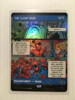 MTG The Clone Saga - Foil - Borderless R MTG Marvel's Spider-Man M/NM, English - Image 1