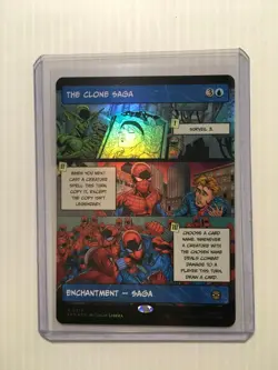 MTG The Clone Saga - Foil - Borderless R MTG Marvel's Spider-Man M/NM, English - Image 3