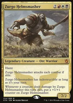 Zurgo Helmsmasher - Khans of Tarkir | MTG Card - Image 3