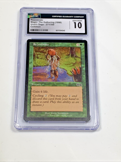 CGC 10 - 1998 REJUVENATE - Urza's Saga Graded MTG Magic the Gathering Card - Image 5